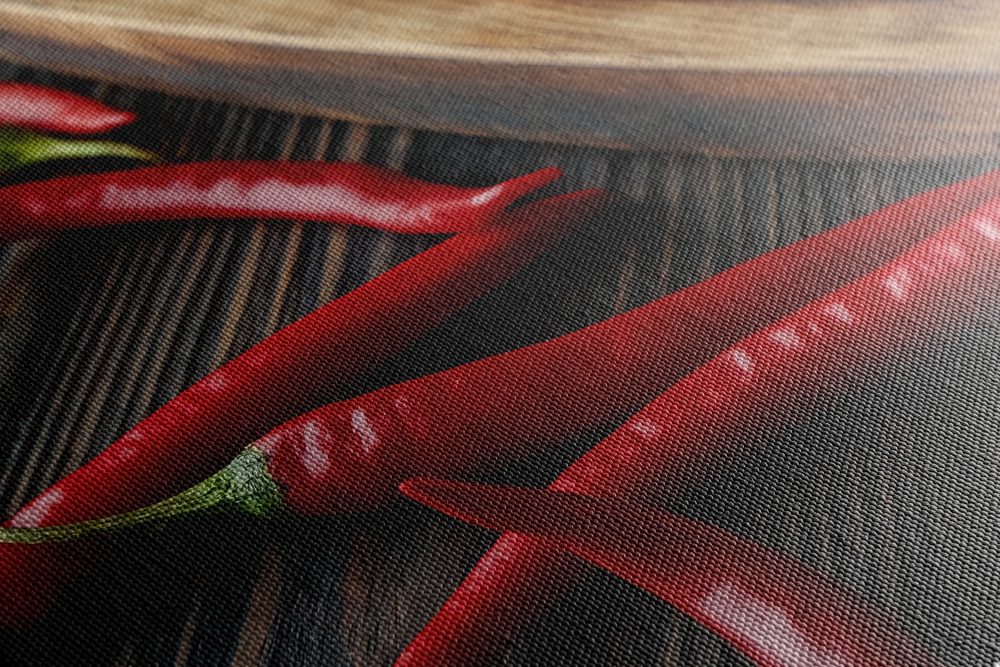 E-shop Obraz doska s chili papričkami