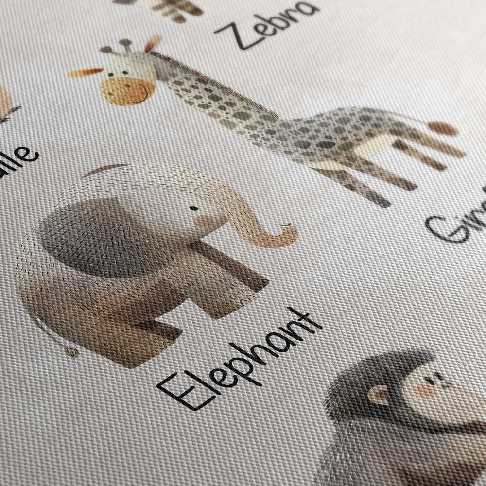Obraz africkí zvierací kamaráti