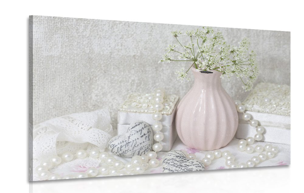 Obraz luxusné Shabby Chic zátišie