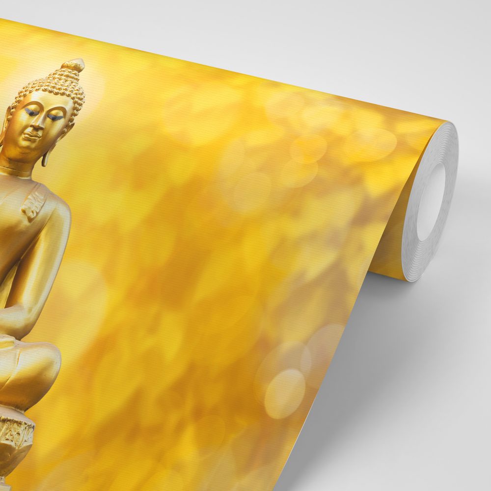 E-shop Tapeta zlatá socha Budhu