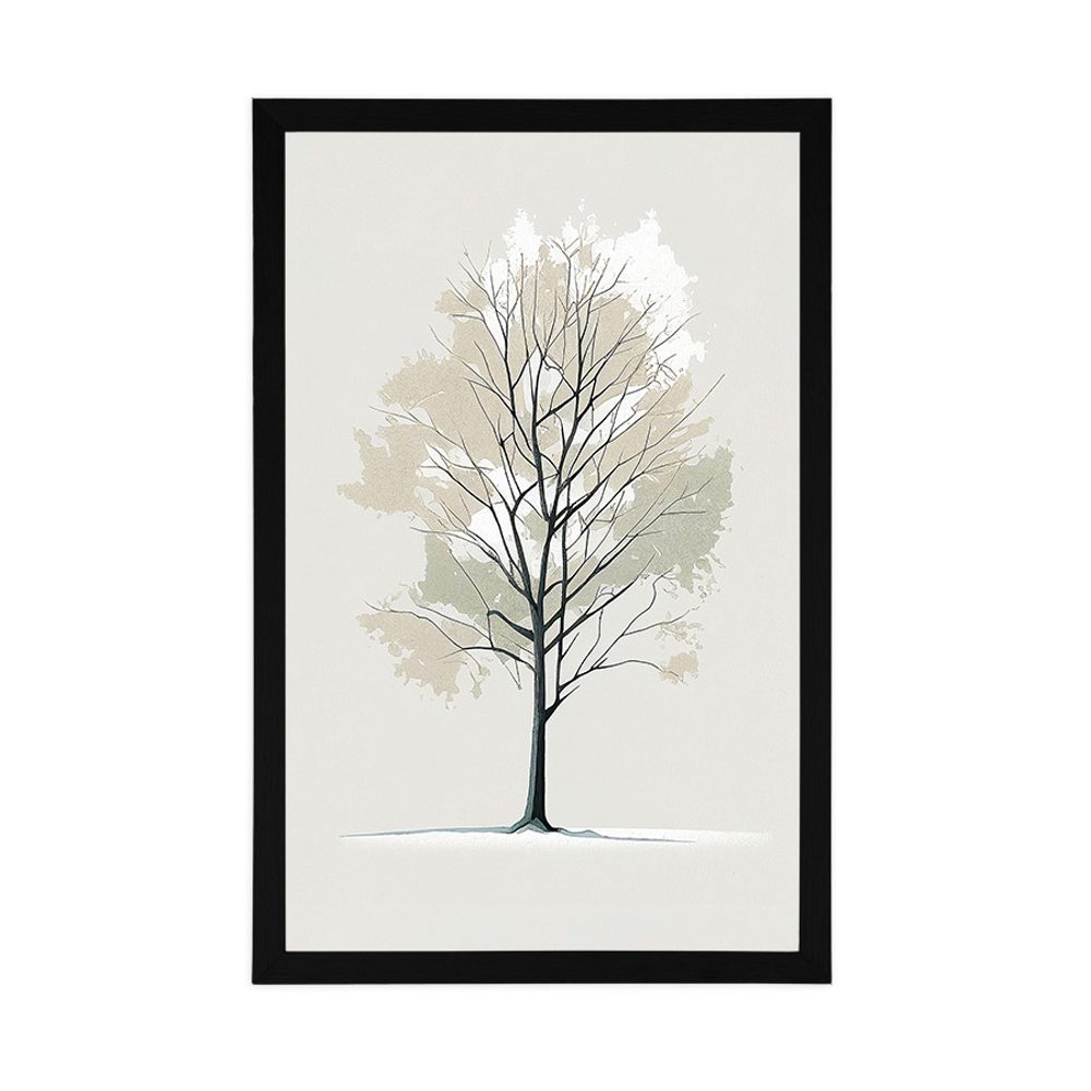 E-shop Plagát minimalistický strom