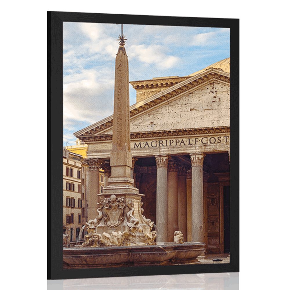 Plakát římská bazilika