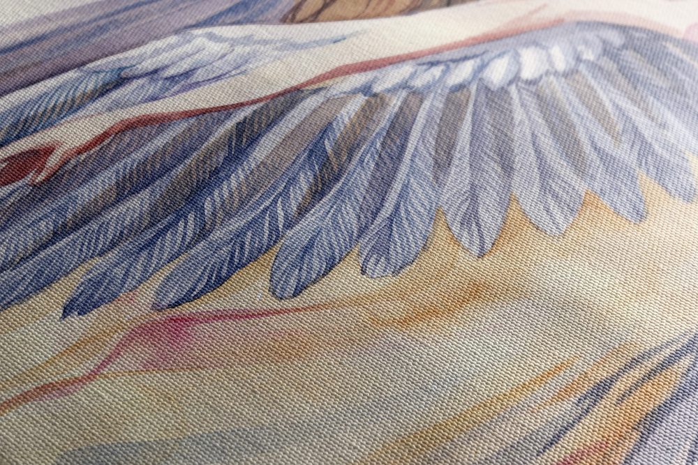 E-shop Obraz slobodný anjel s fialovými krídlami