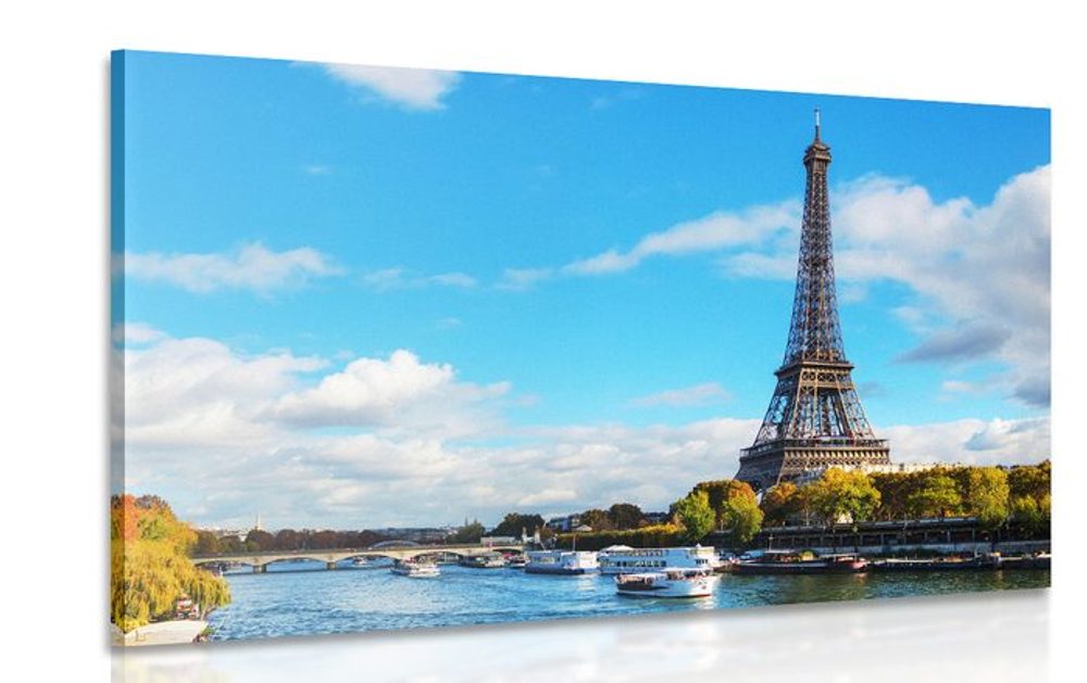 Obraz nádherní panorama Paříže