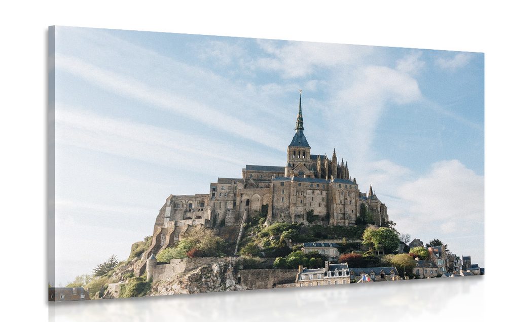 Obraz opátstvo Mont-Saint-Michel