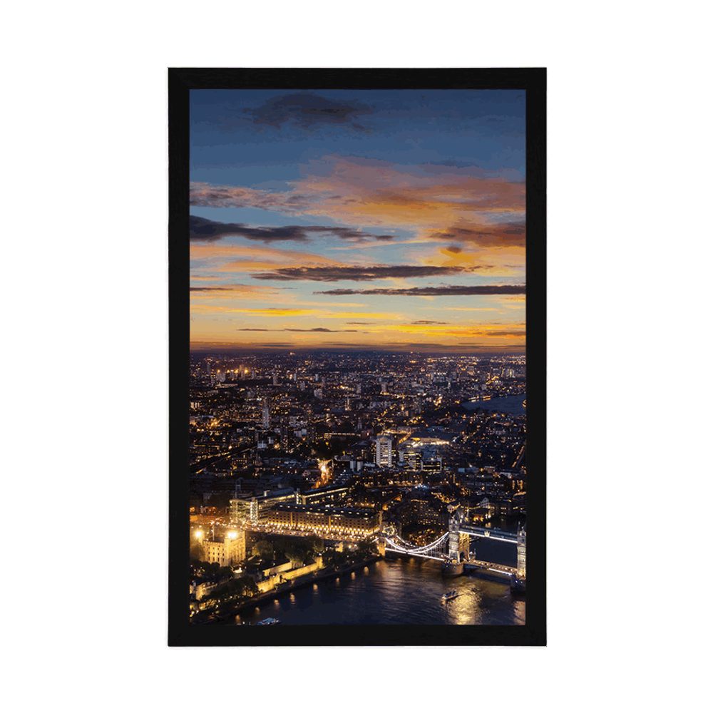 E-shop Plagát letecký pohľad na Tower Bridge