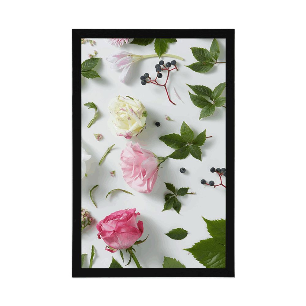 E-shop Plagát nádherné zátišie z kvetov