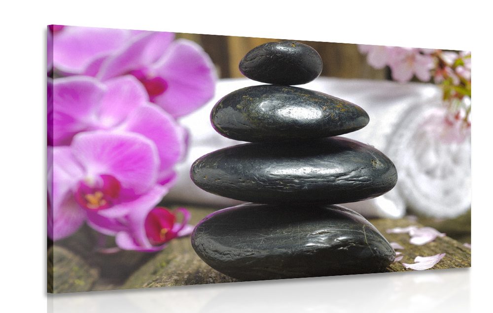 Obraz Zen relaxačné kamene