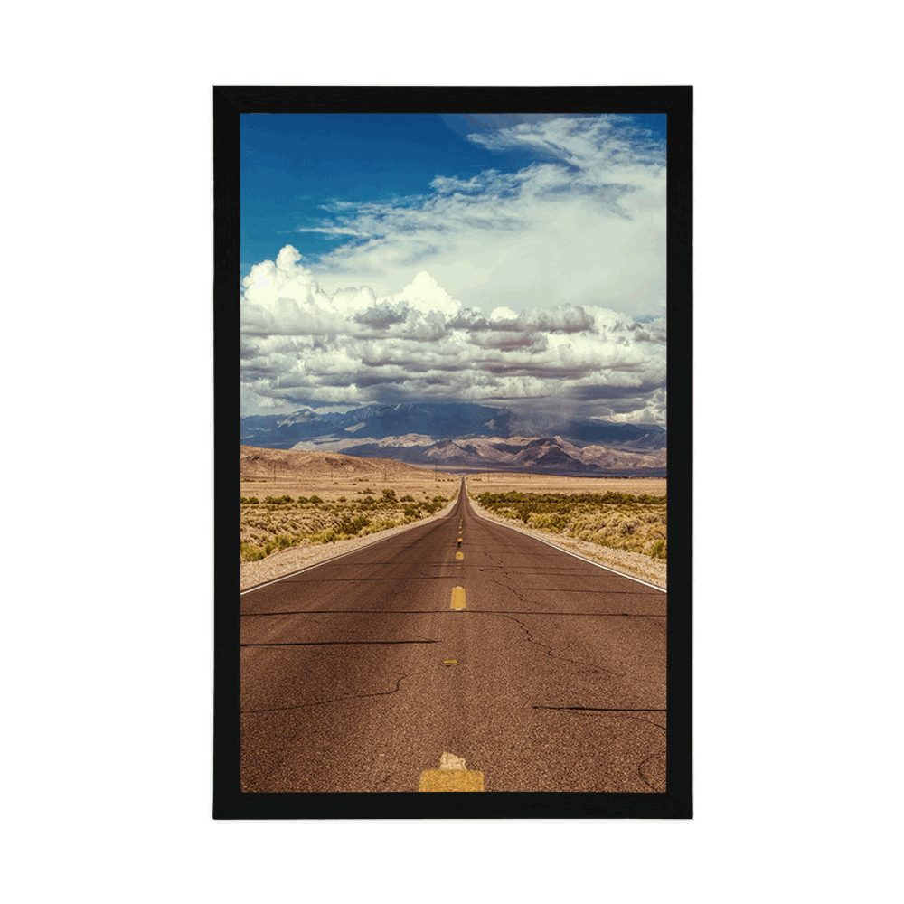 E-shop Plagát cesta v púšti