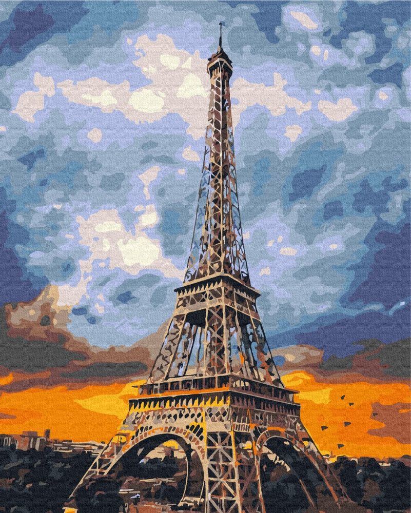 E-shop Maľovanie podľa čísiel železná dáma Paríža