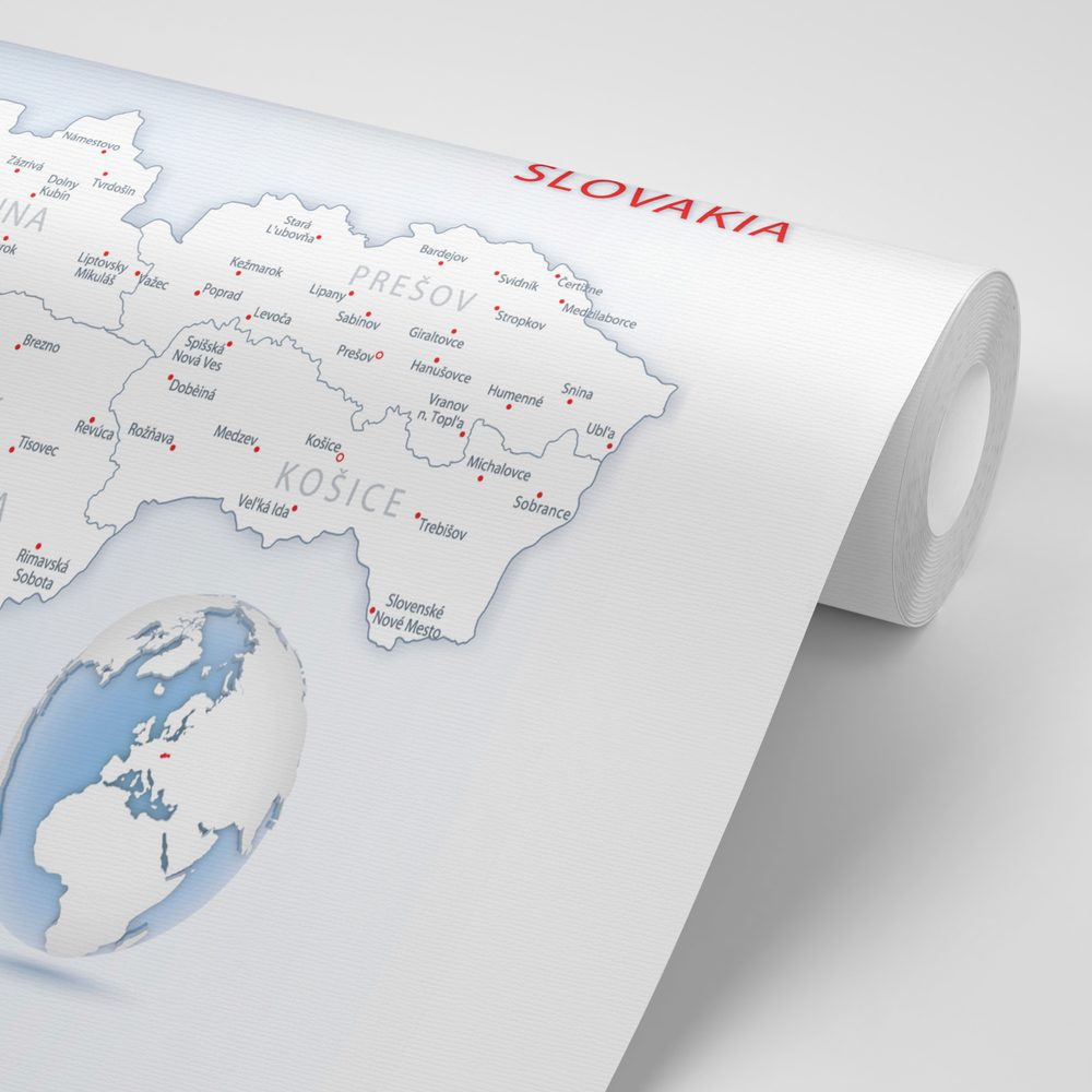 E-shop Tapeta mapa Slovenskej republiky