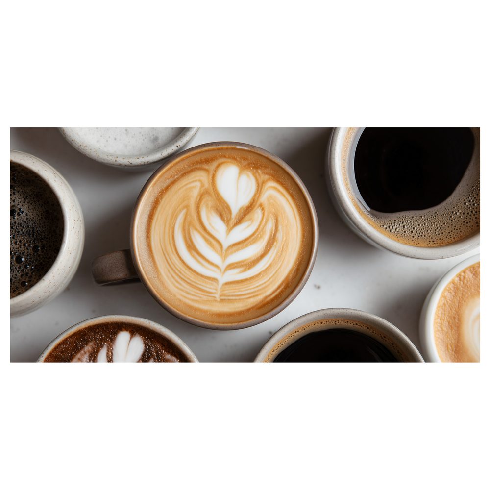 Obraz lahodné cappuccino s penou