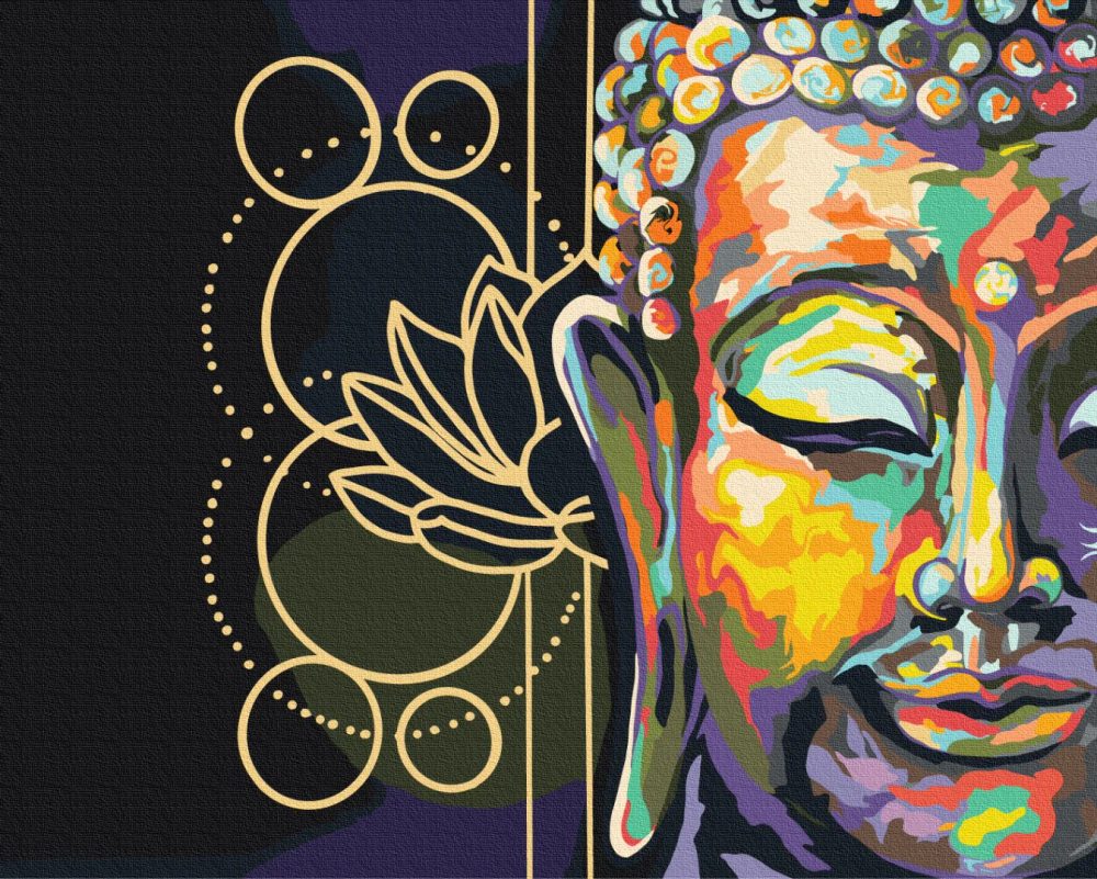 E-shop Maľovanie podľa čísiel harmonický Budha