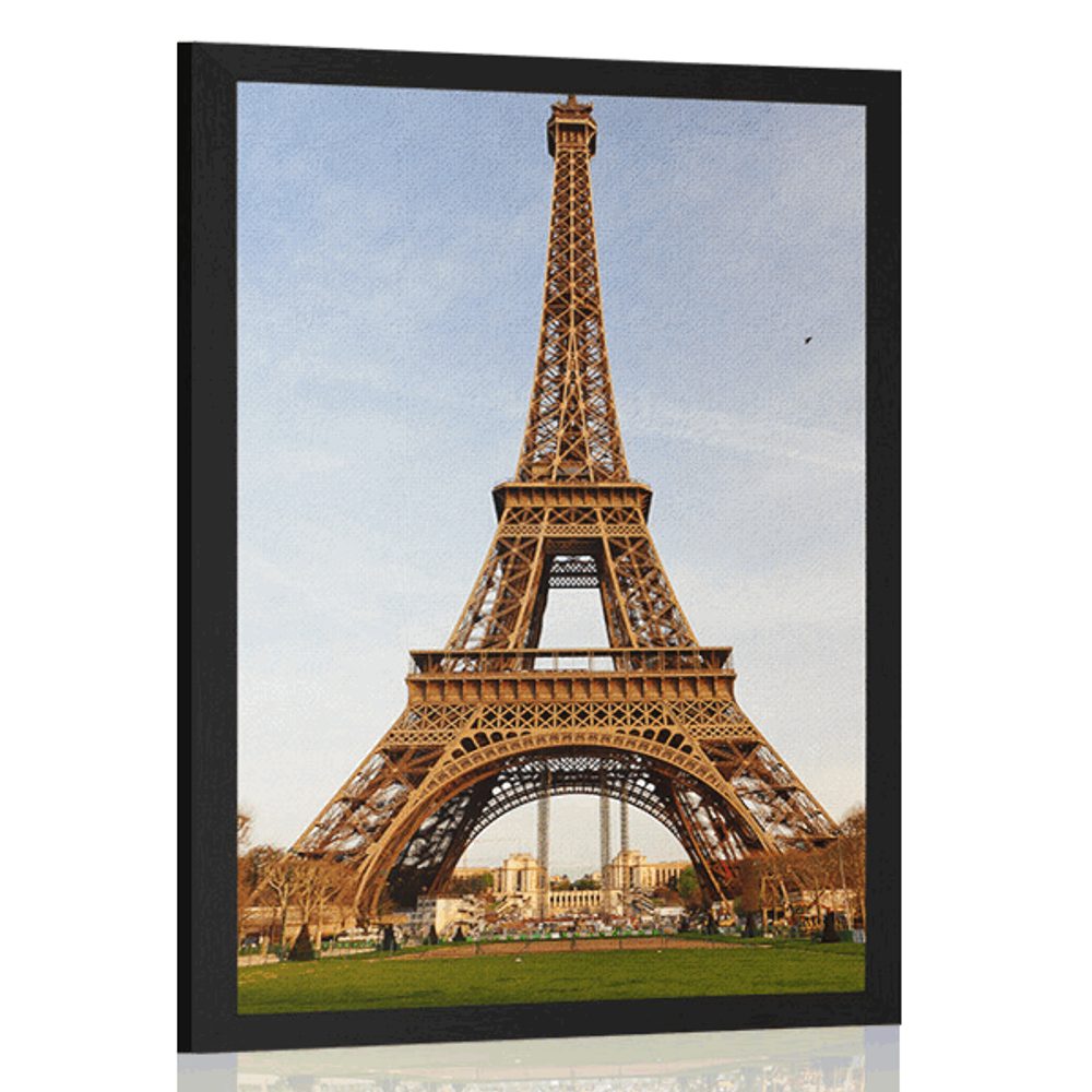 Plakát slavná Eiffelova věž