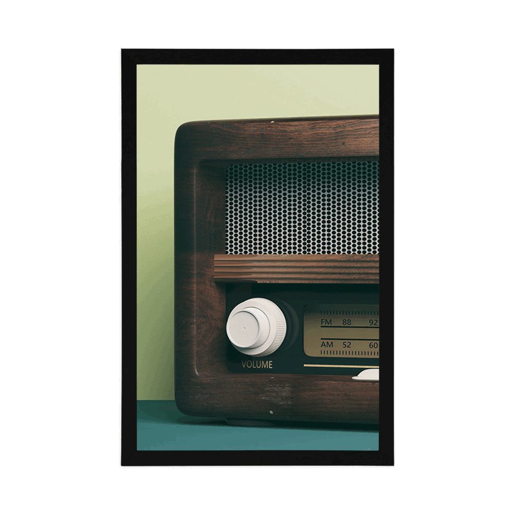 E-shop Plagát retro rádio