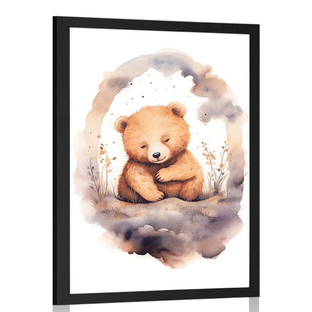 Plakát zasněný medvídek