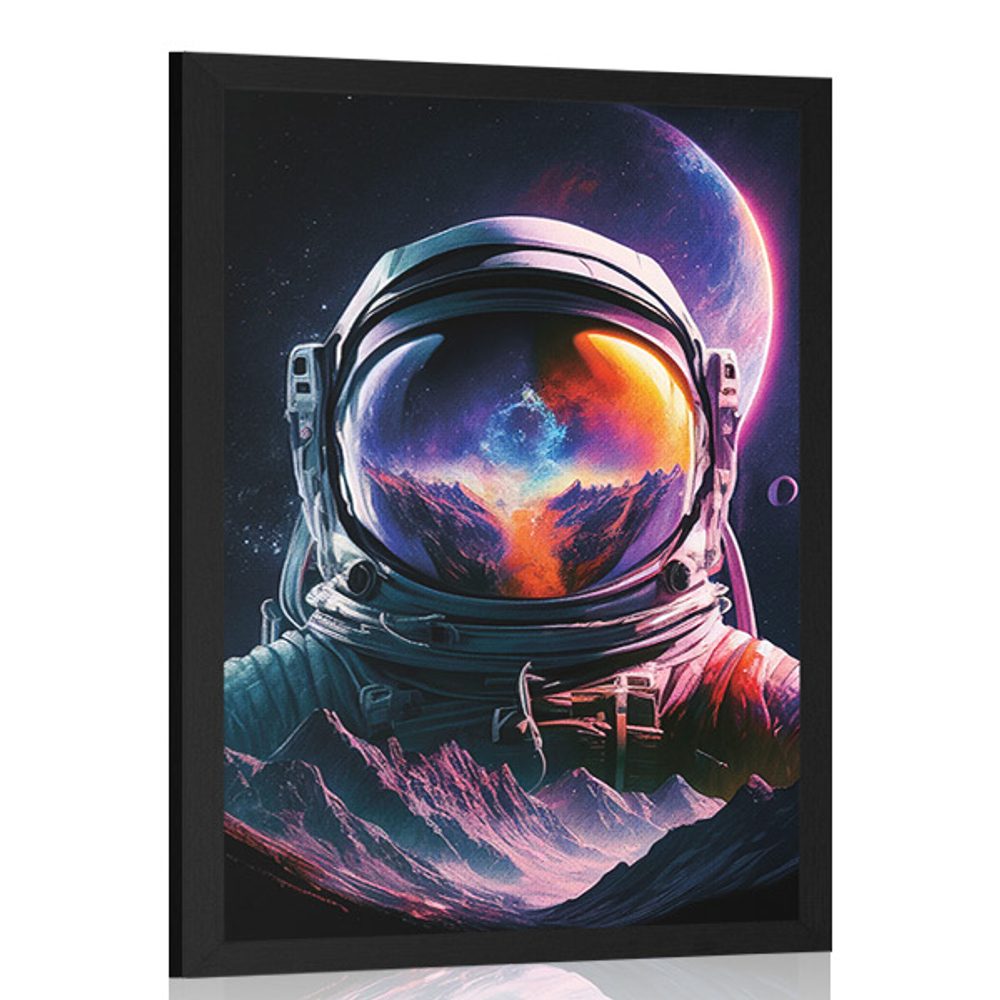 Plakát portrét astronauta