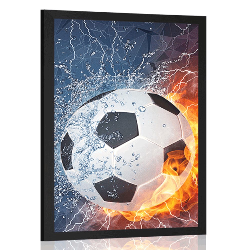 Plakát fotbalový míč