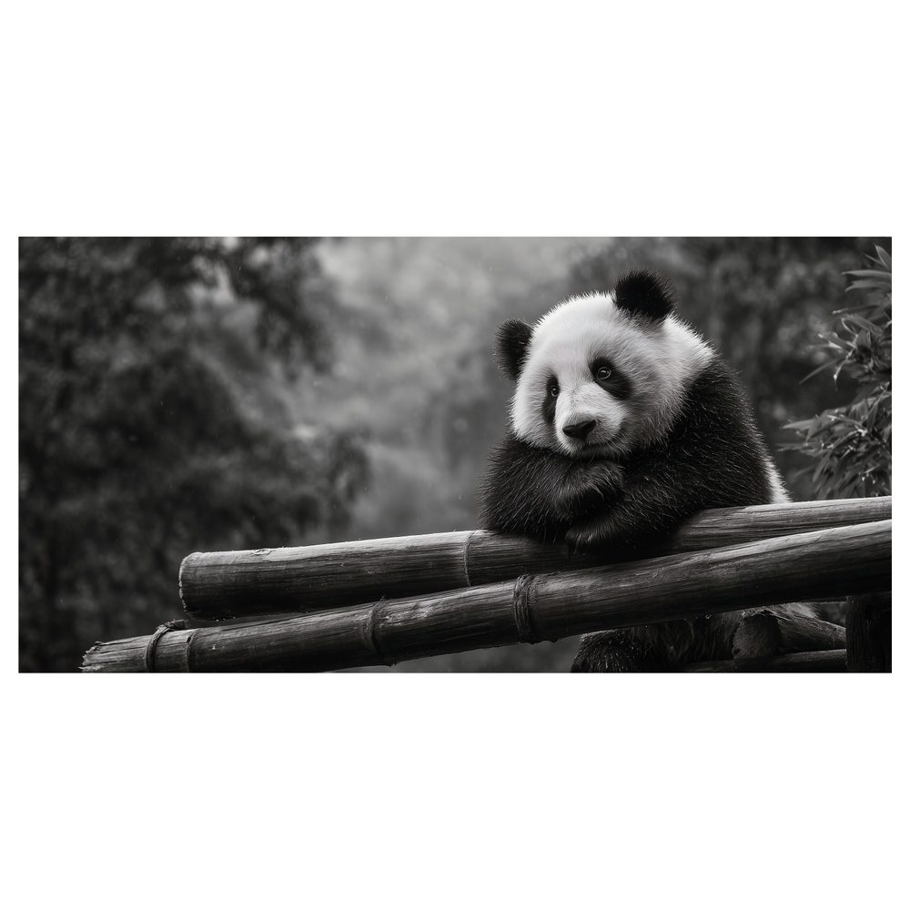 Obraz pokojná panda v prírode
