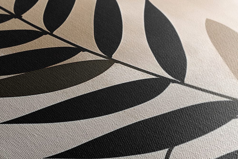 E-shop Obraz abstraktné botanické tvary papraď