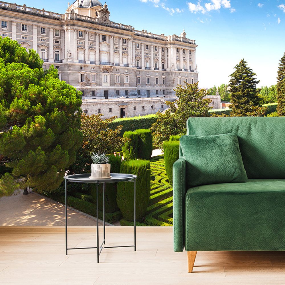 Samolepiaca fototapeta kráľovský palác v Madride - 450x300