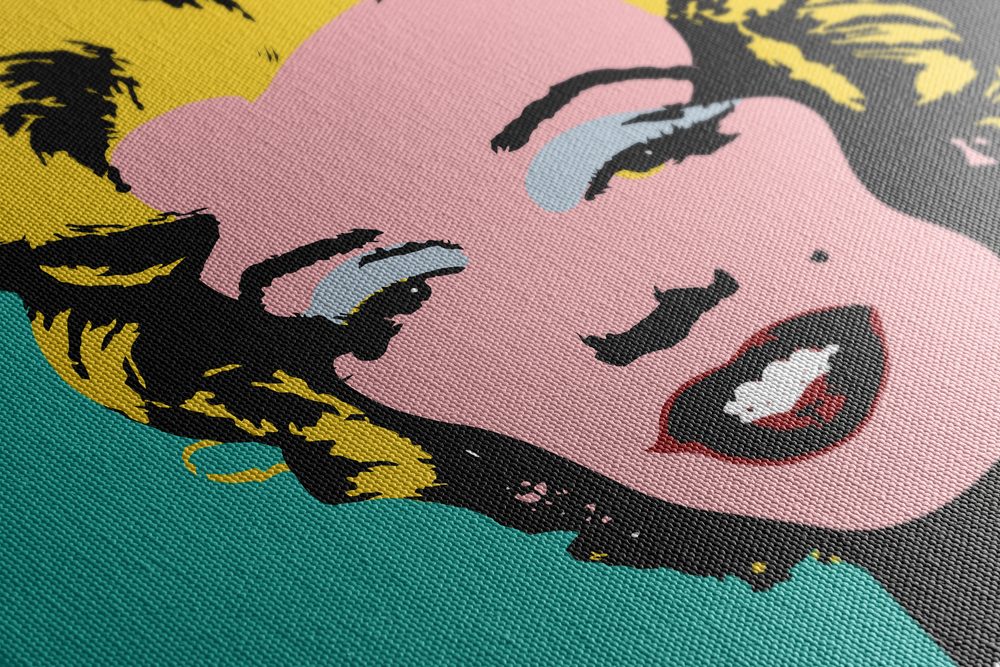 E-shop Obraz ikonická Marilyn Monroe v pop art dizajne