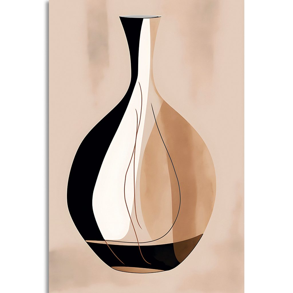 Slika abstraktne oblike vaza | Dovido.si