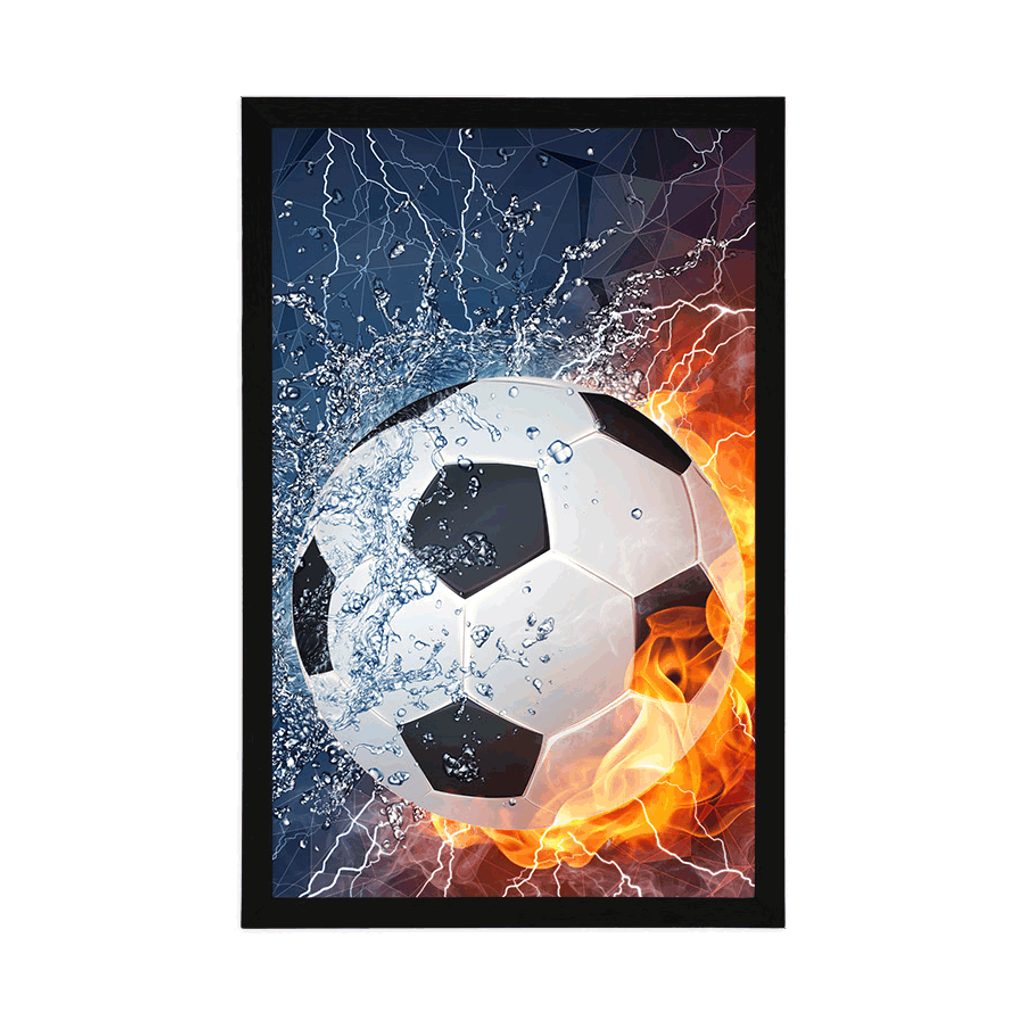 Plakat nogometna žoga | Dovido.si
