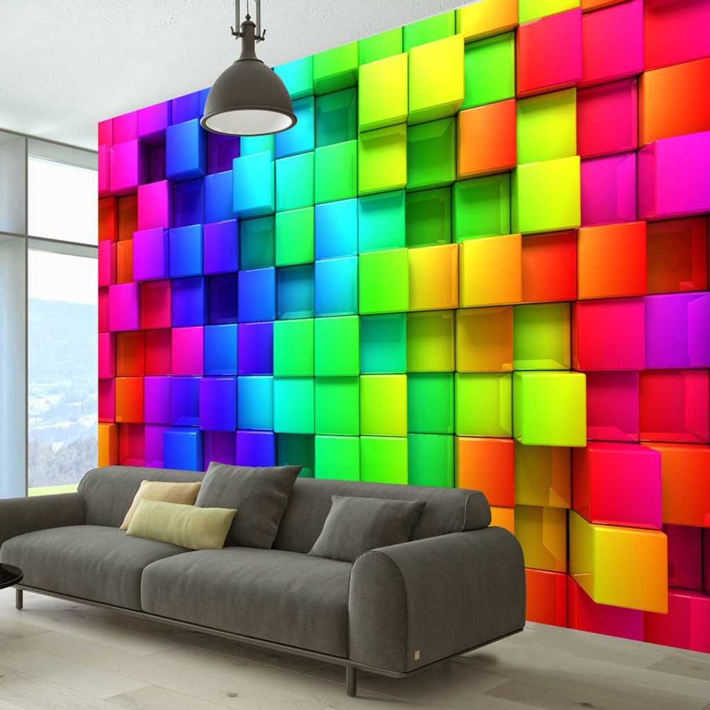 Fototapet - Colourful Cubes | Dovido.ro