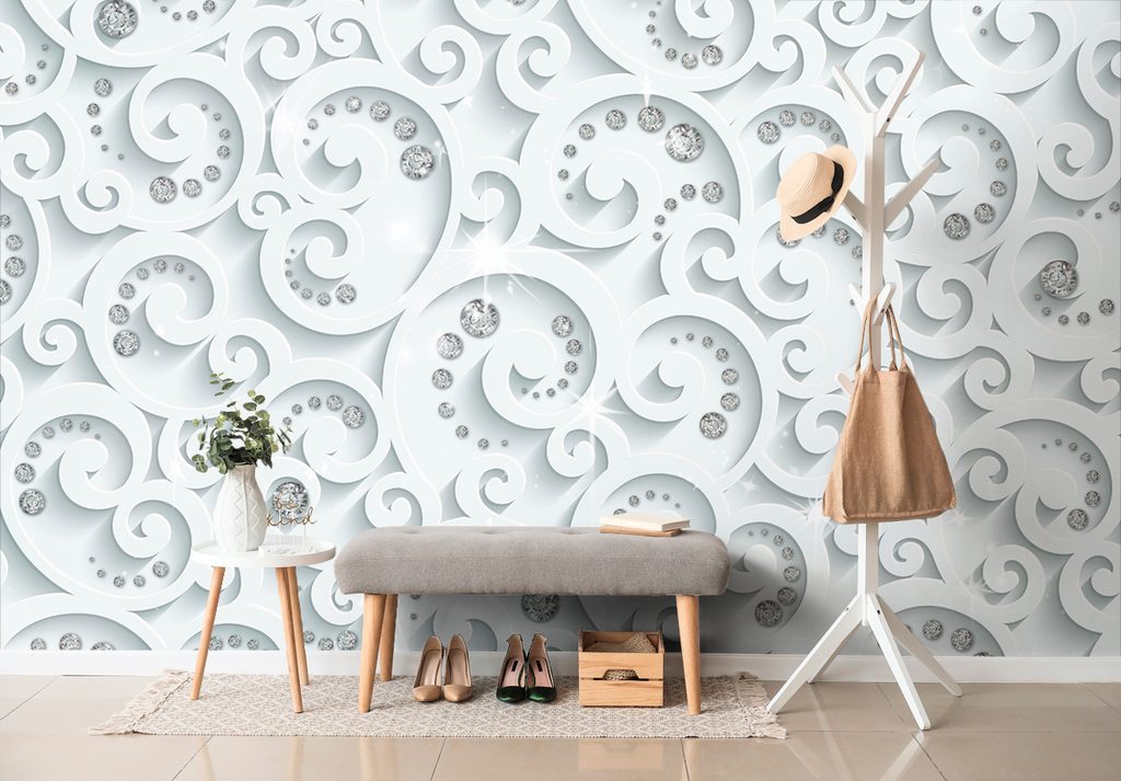 Self adhesive wallpaper abstract shine | Dovido.com