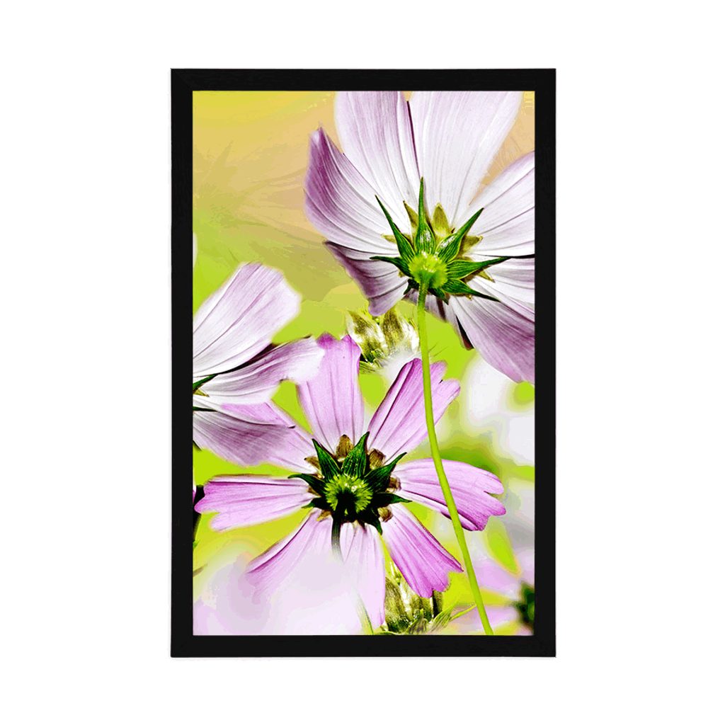 Gartenblumen Poster