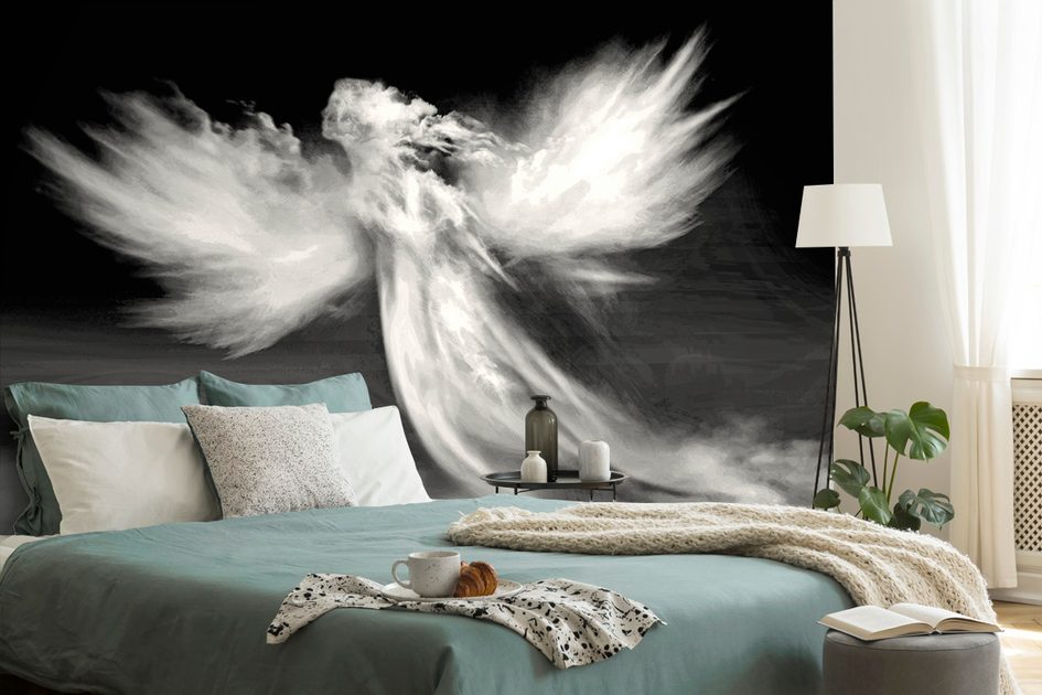 Tapéta egy angyal képe a felhőkben | Dovido.hu
