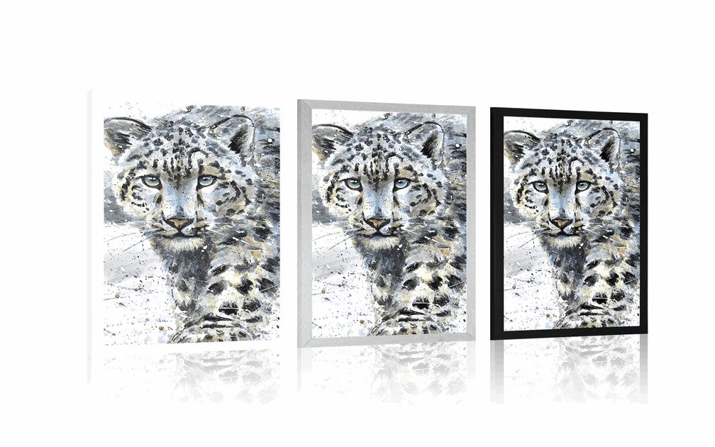 Leopard Poster Gemalter