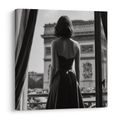 OBRAZ POHLED NA MĚSTO Z OKNA - OBRAZY ŽENY - OBRAZY