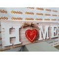 QUADRO CON LE PAROLE "HOME" - QUADRI CON SCRITTE E CITAZIONI - QUADRI