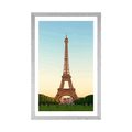 POSTER WITH MOUNT LANDMARK OF PARIS - CITIES - POSTERS