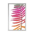 POSTER UNUSUAL PASTEL FERN - MOTIFS FROM OUR WORKSHOP - POSTERS