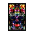 POSTER CHIPUL FEMININ ABSTRACT - POP ART - POSTERE