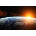 WALL MURAL VIEW OF THE PLANET FROM SPACE - WALLPAPERS SPACE AND STARS - WALLPAPERS