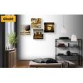 CANVAS PRINT SET MYSTERIOUS CITIES - SET OF PICTURES - PICTURES