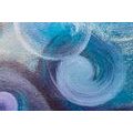 CANVAS PRINT MODERN ABSTRACT STROKES - ABSTRACT PICTURES - PICTURES