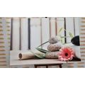 CANVAS PRINT MEDITATION WELLNESS STILL LIFE - PICTURES FENG SHUI - PICTURES