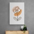 WANDBILD MINIMALISTISCHE BLUME NO4 - BILDER BLUMEN - BILDER