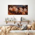 QUADRO SU TELA – FESTA DI FANTASMI PER HALLOWEEN - QUADRI HALLOWEEN E HORROR - STAMPE E QUADRI
