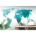 WALLPAPER GEOMETRIC WORLD MAP - WALLPAPERS MAPS - WALLPAPERS