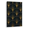 CANVASTAVLA ELEGANT GEOMETRI I GULD - VINTAGE- OCH RETROTAVLOR - TAVLOR