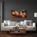 QUADRO SU TELA – FESTA DI FANTASMI PER HALLOWEEN - QUADRI HALLOWEEN E HORROR - STAMPE E QUADRI