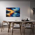 OBRAZ ZÁPAD SLUNCE NAD HORAMI - OBRAZY VÝCHOD A ZÁPAD SLUNCE - OBRAZY