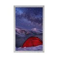 POSTER TENT UNDER THE NIGHT SKY - NATURE - POSTERS