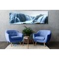 CANVAS PRINT SUBLIME WATERFALLS - PICTURES OF NATURE AND LANDSCAPE - PICTURES
